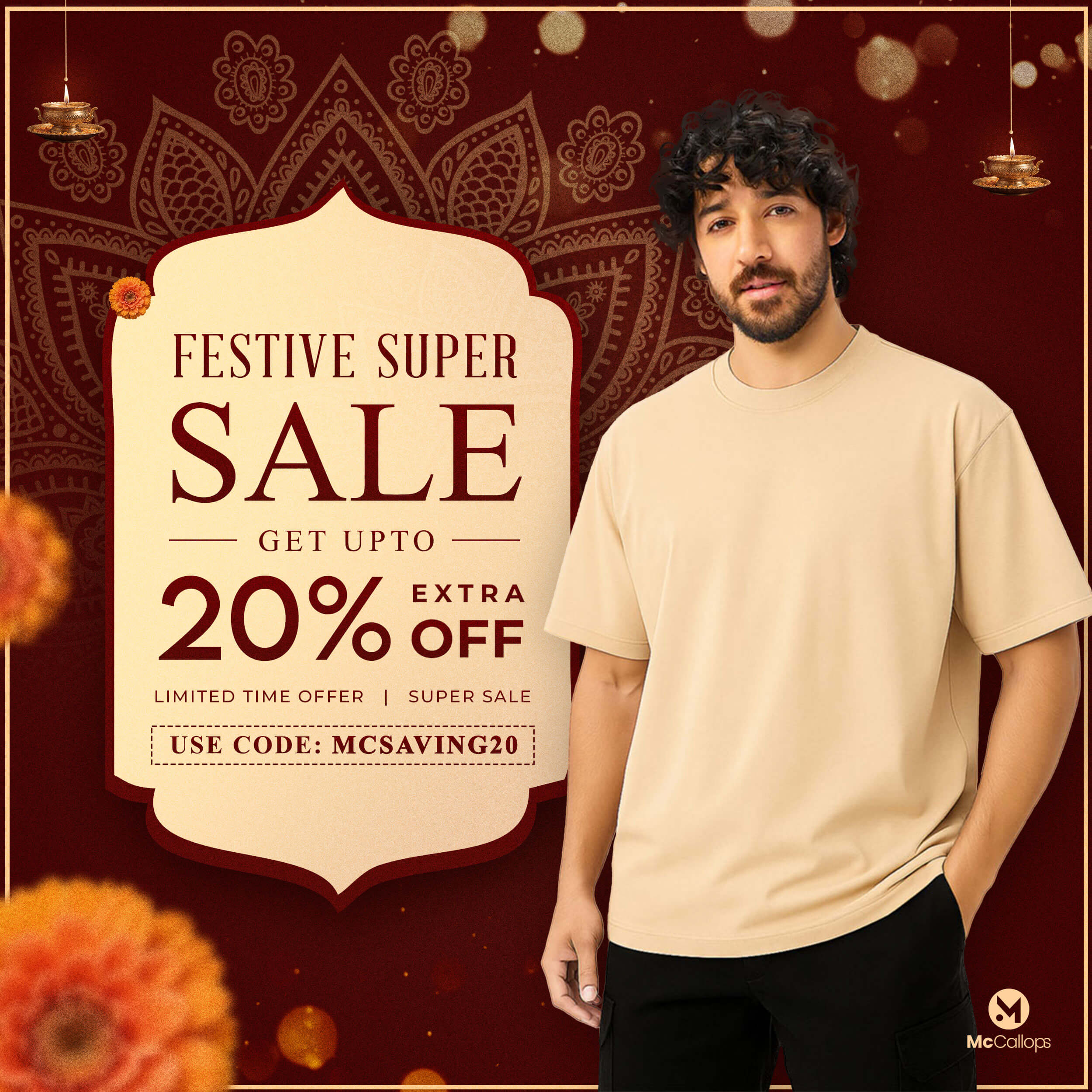 Festive Super Sale banner