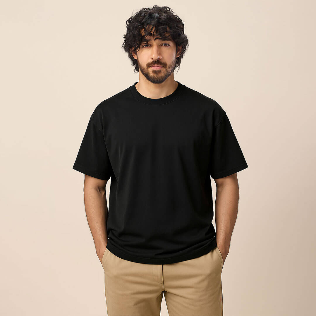 Relaxed Fit T-shirt in Raven