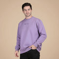 Dune Solid Sweatshirt in Lavender