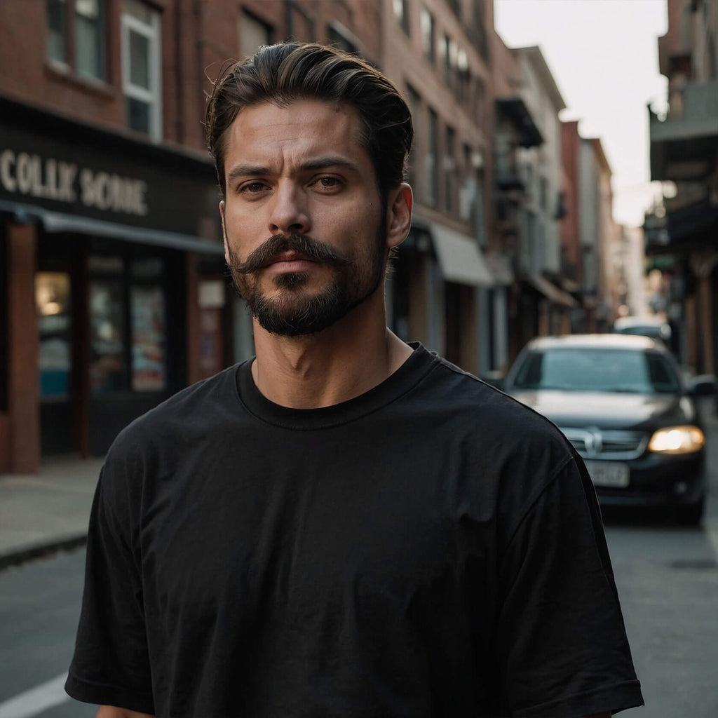 Relaxed Fit T-shirt in Raven