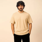 Relaxed Fit T-shirt in Beige