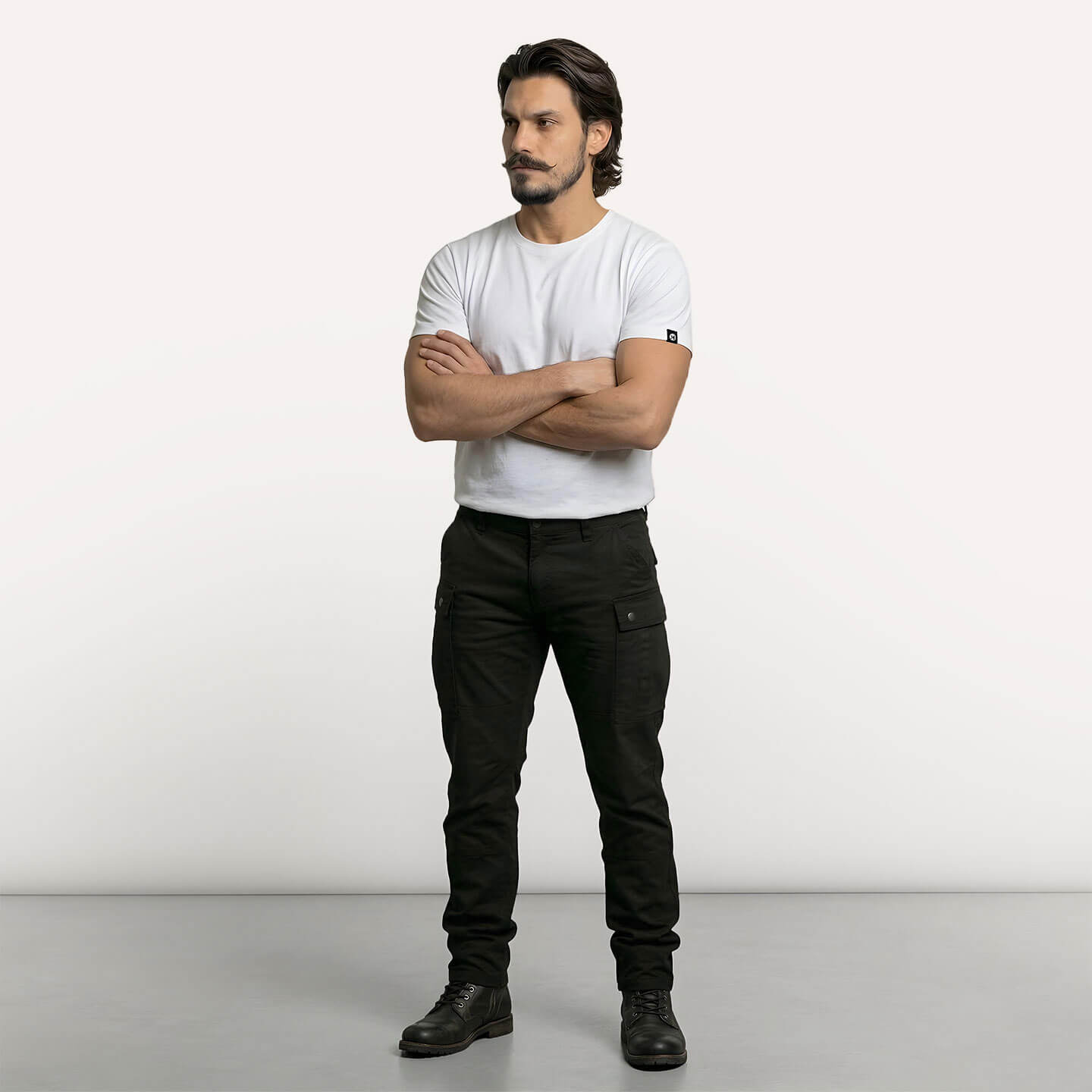 Classic Ease Solid T-shirt in Ivory