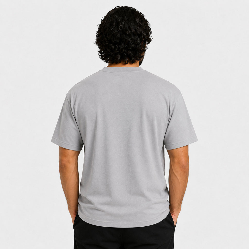 Oversized Fit T-shirt in Steel Grey