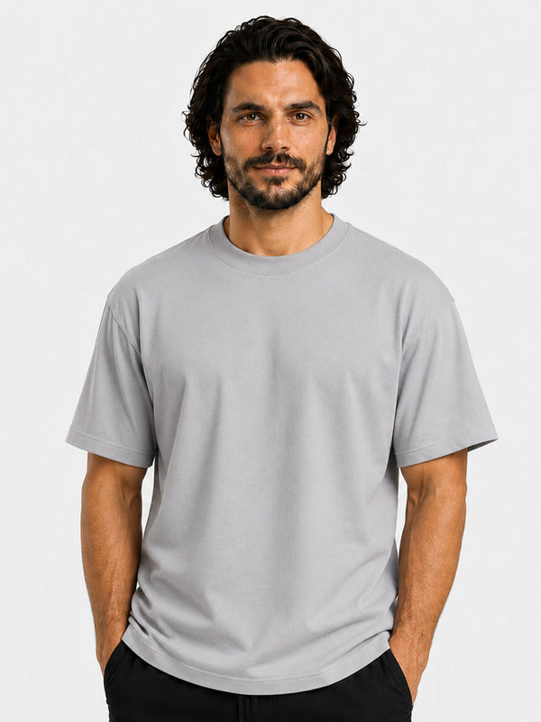 Oversized Fit T-shirt in Steel Grey
