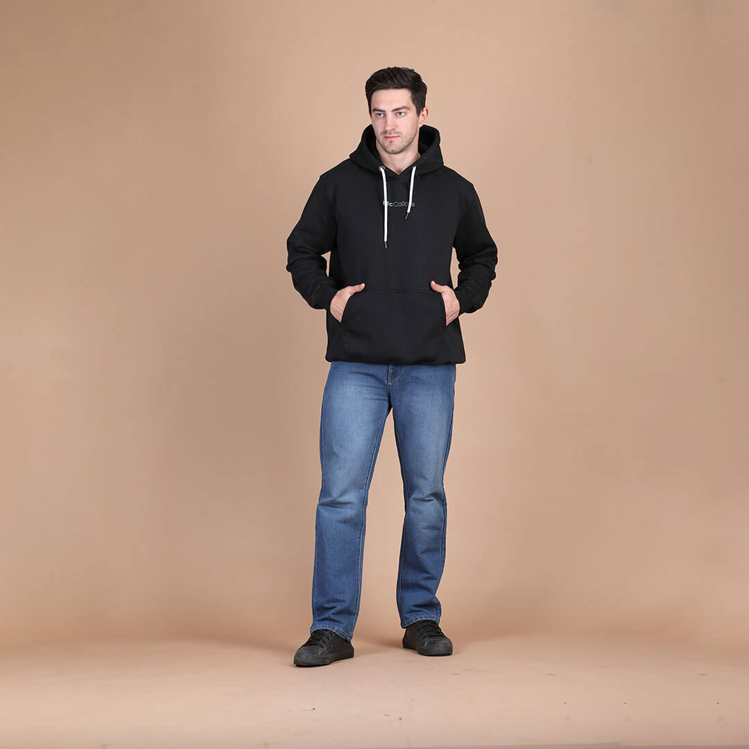 Men’s Rogue Solid hoodie in Ash Black