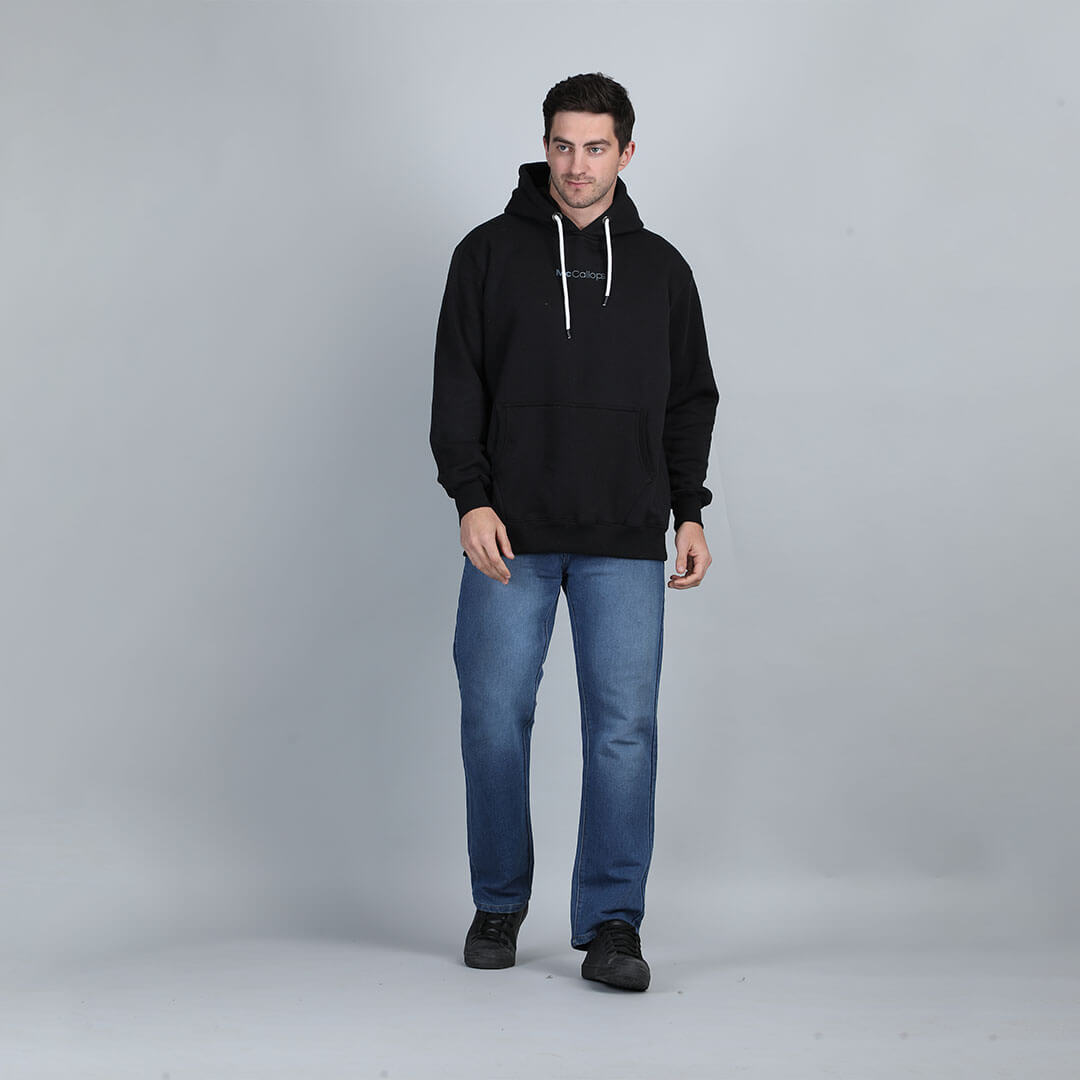 Men’s Rogue Solid hoodie in Ash Black