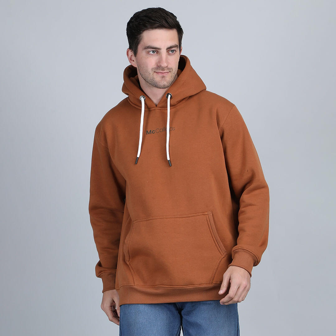 Men’s Rogue Solid Hoodie in Tan