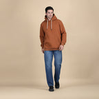 Rogue Solid Hoodie in Tan