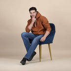 Rogue Solid Hoodie in Tan