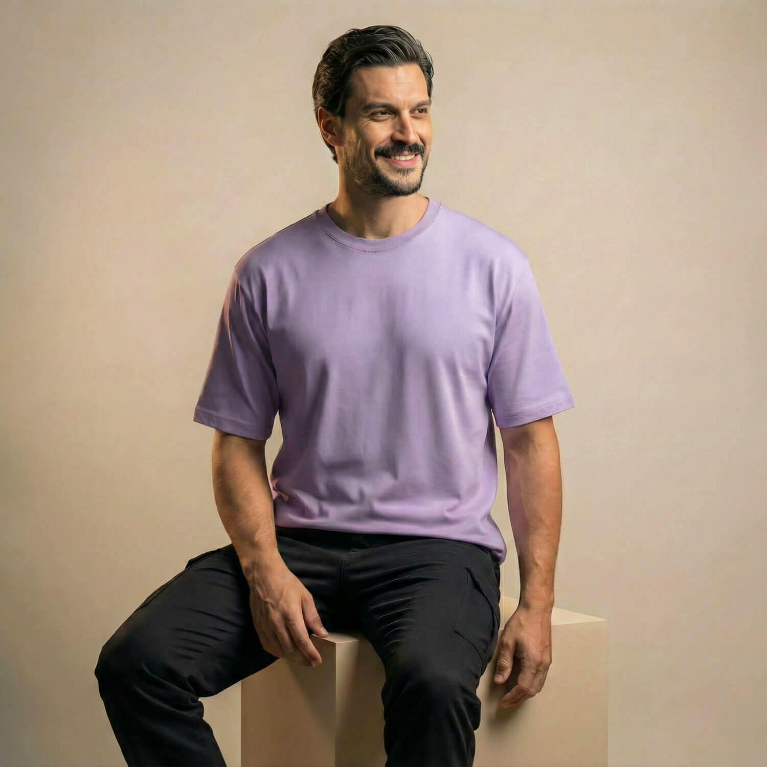Relaxed Fit T-shirt in Lavender