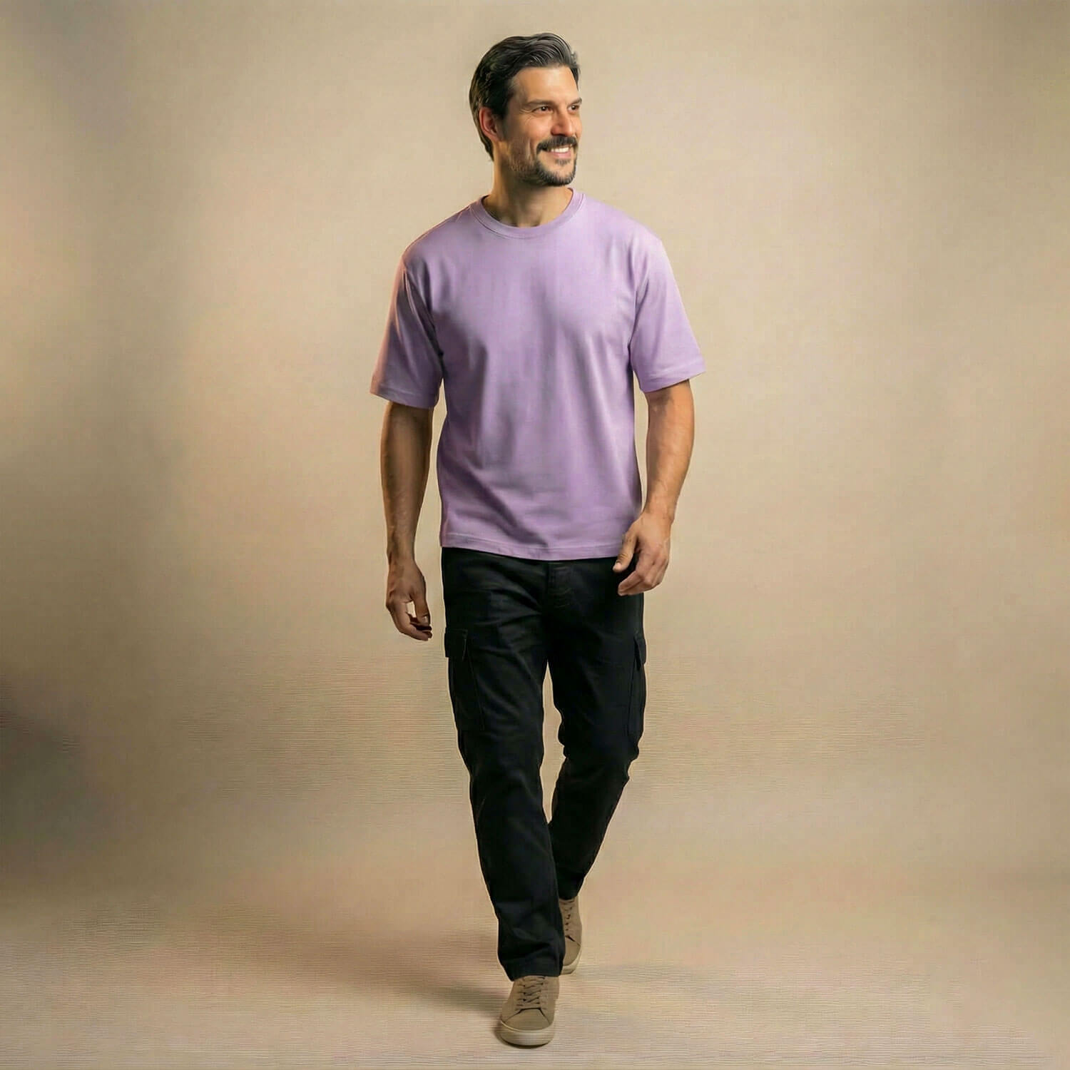 Relaxed Fit T-shirt in Lavender