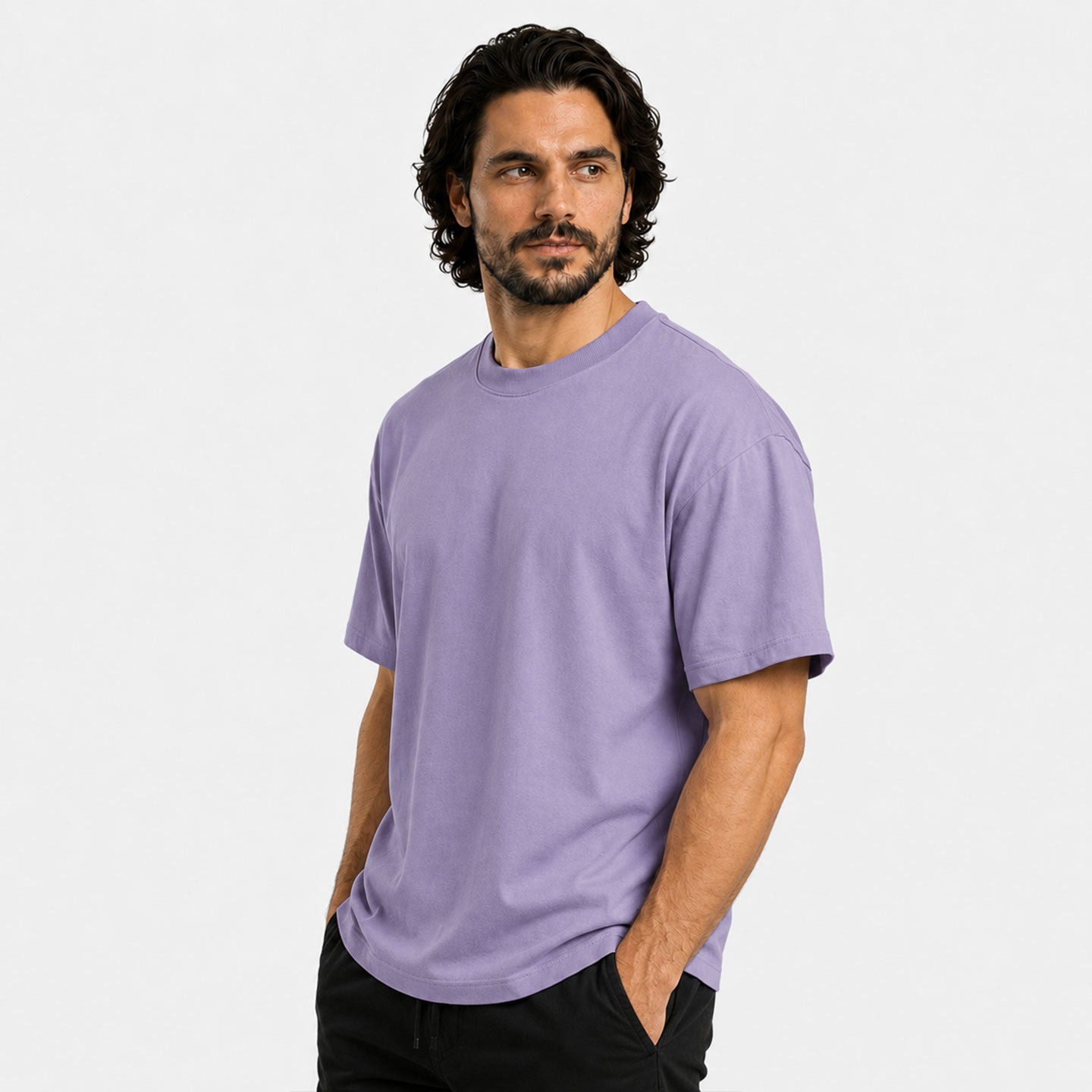 Oversized Fit T-shirt in Lavender