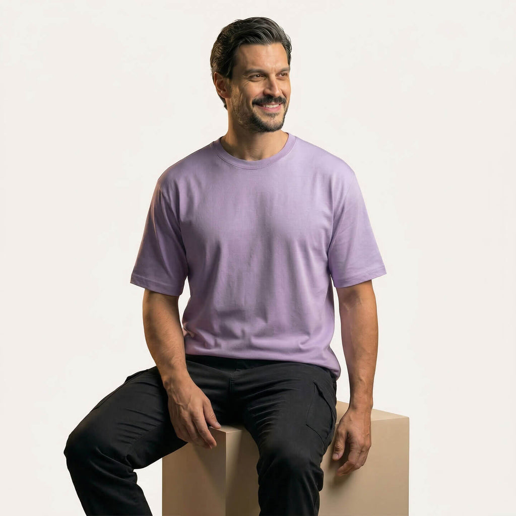 Oversized Fit T-shirt in Lavender
