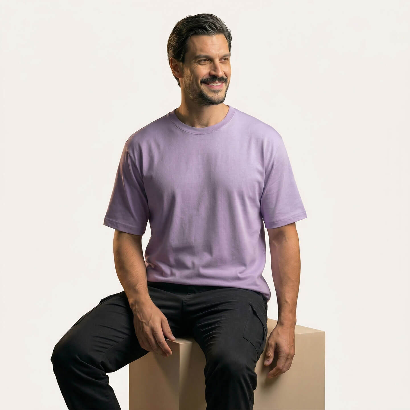 Relaxed Fit T-shirt in Lavender