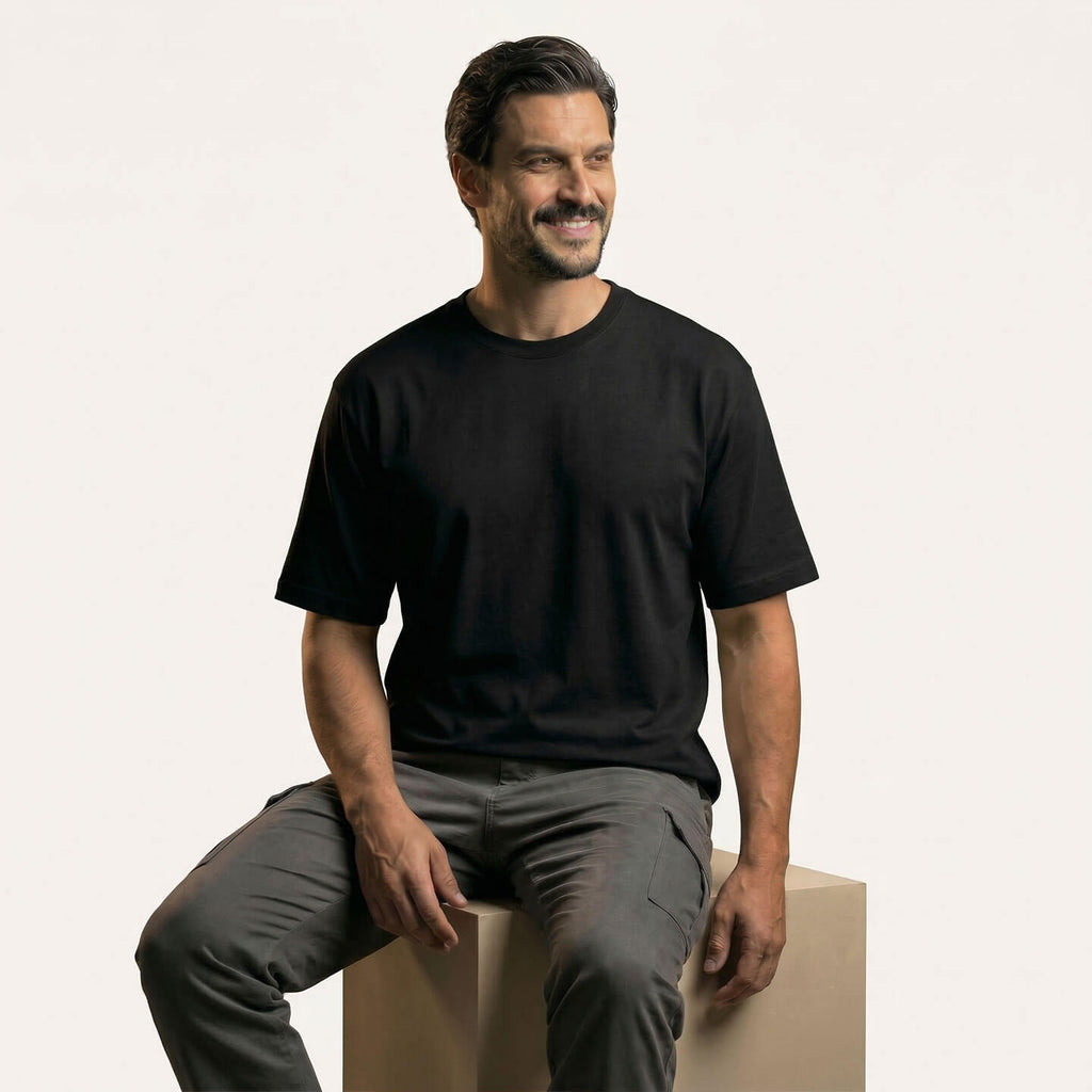 Oversized Fit T-shirt in Raven