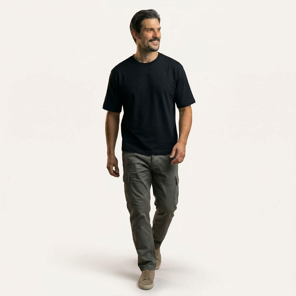 Oversized Fit T-shirt in Raven