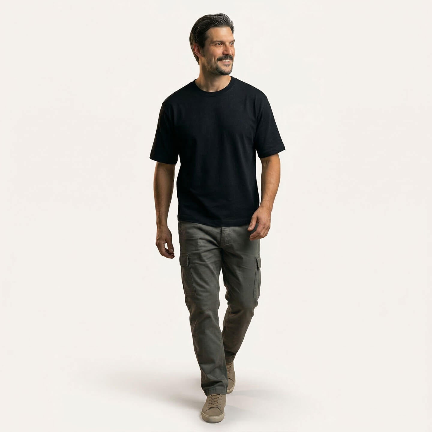 Relaxed Fit T-shirt in Raven