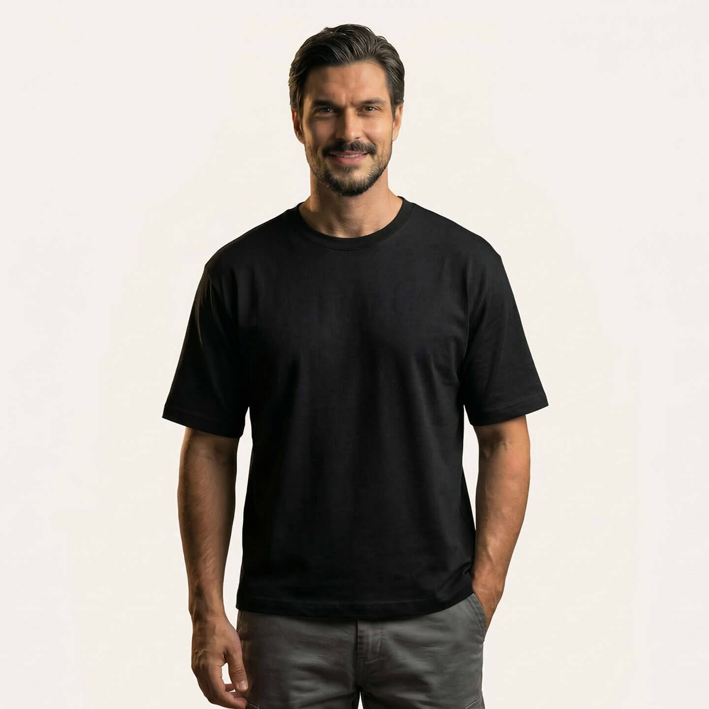 Relaxed Fit T-shirt in Raven