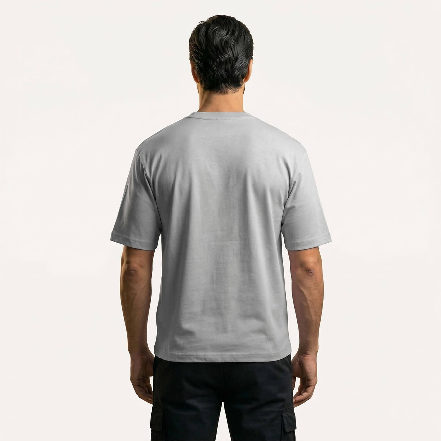 Relaxed Fit T-shirt in Steel Grey