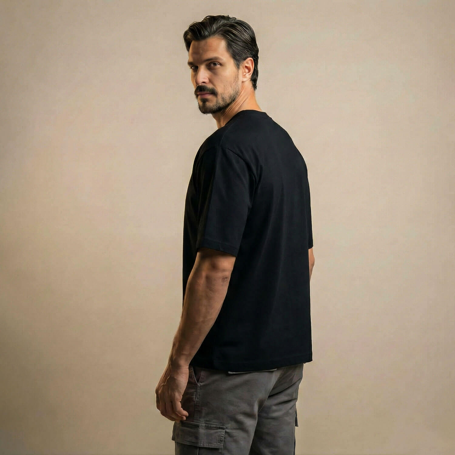 Relaxed Fit T-shirt in Raven