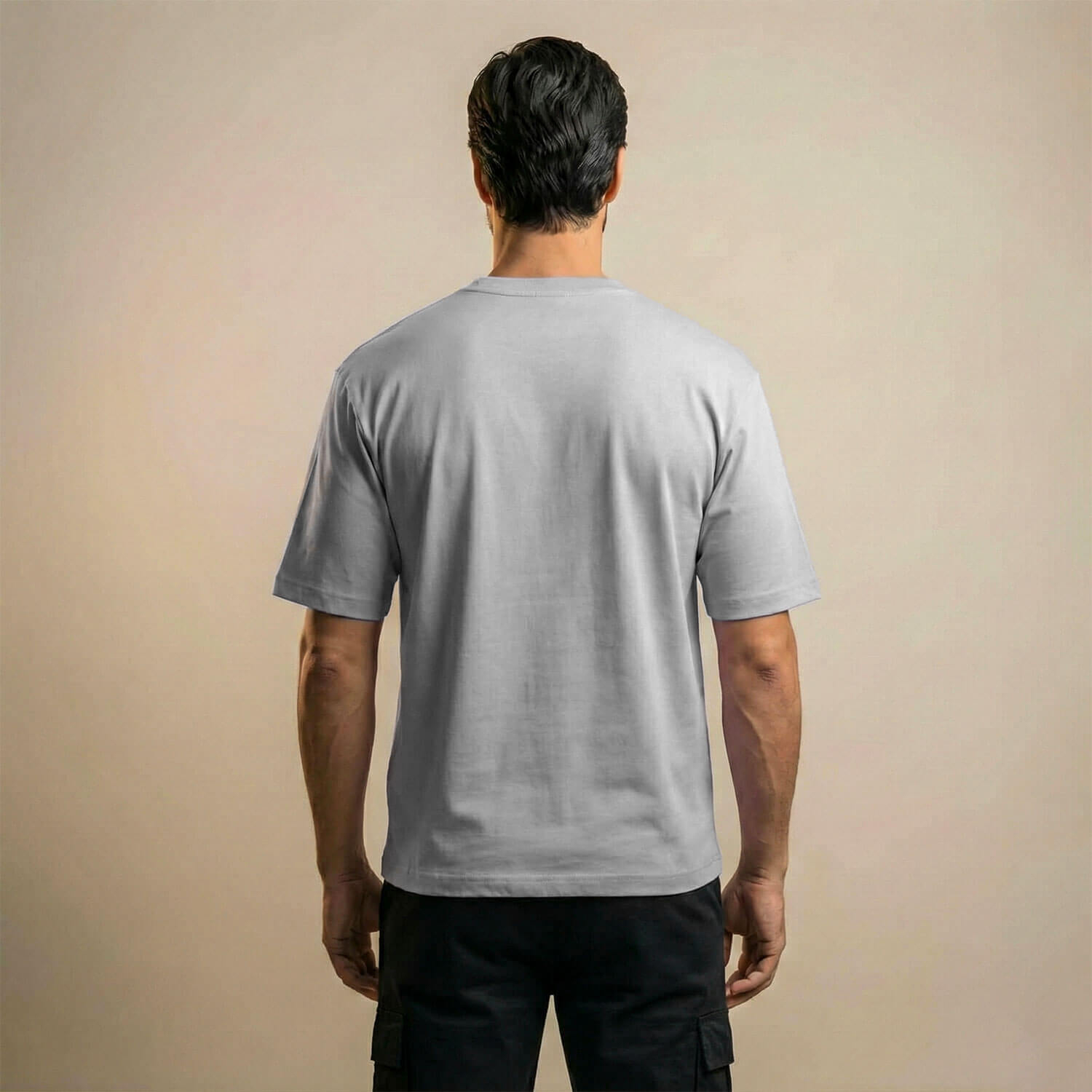 Relaxed Fit T-shirt in Steel Grey