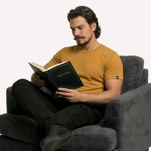 Classic Ease Solid T-shirt in Mustard