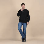 Dune Solid Sweatshirt in Ash Black