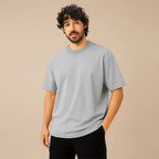 Relaxed Fit T-shirt in Steel Grey