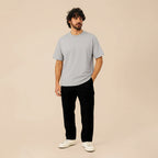 Relaxed Fit T-shirt in Steel Grey