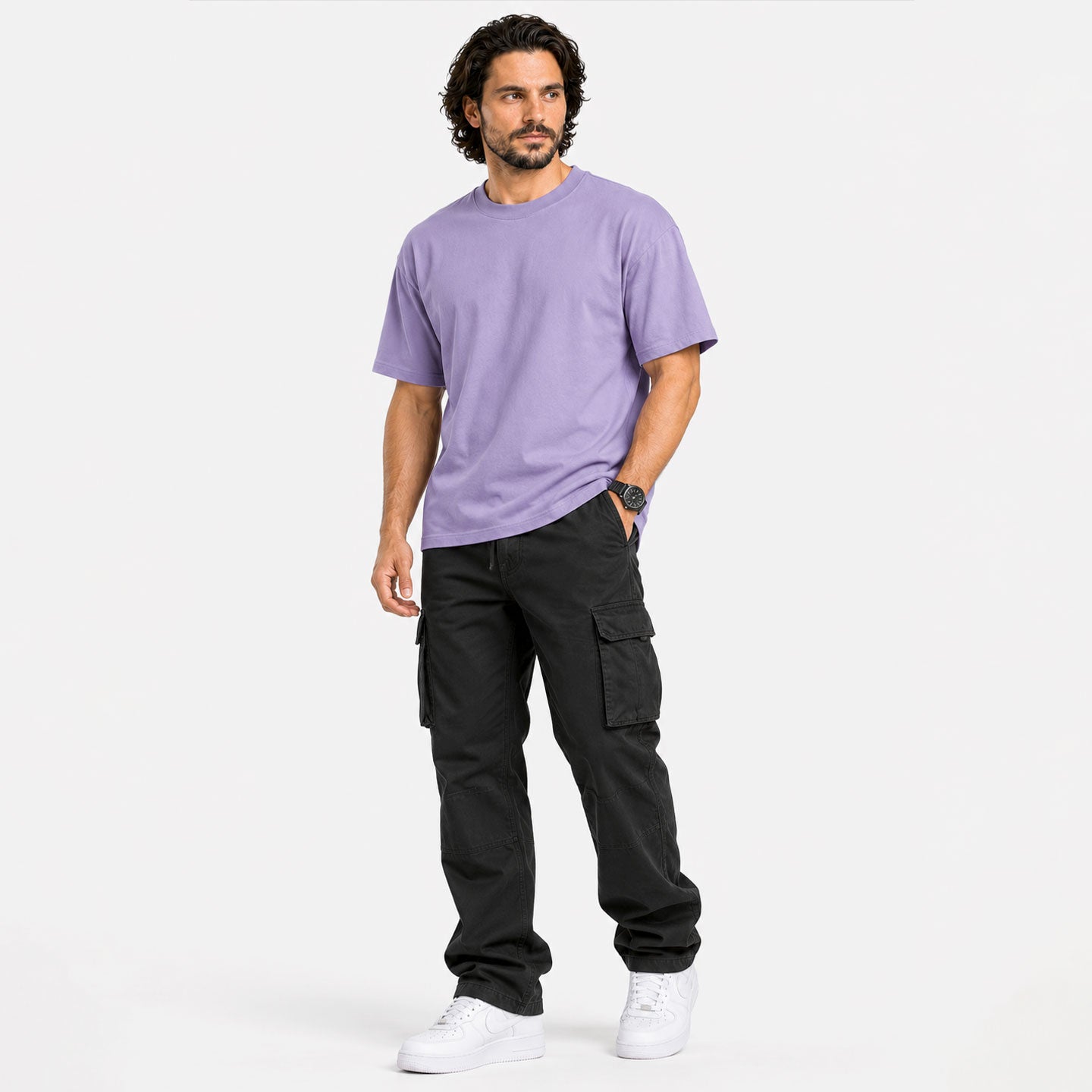 Oversized Fit T-shirt in Lavender