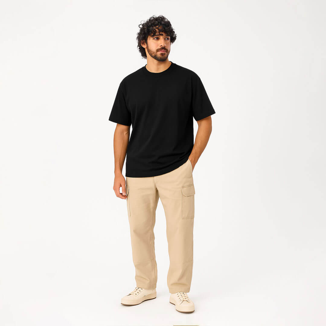 Relaxed Fit T-shirt in Raven