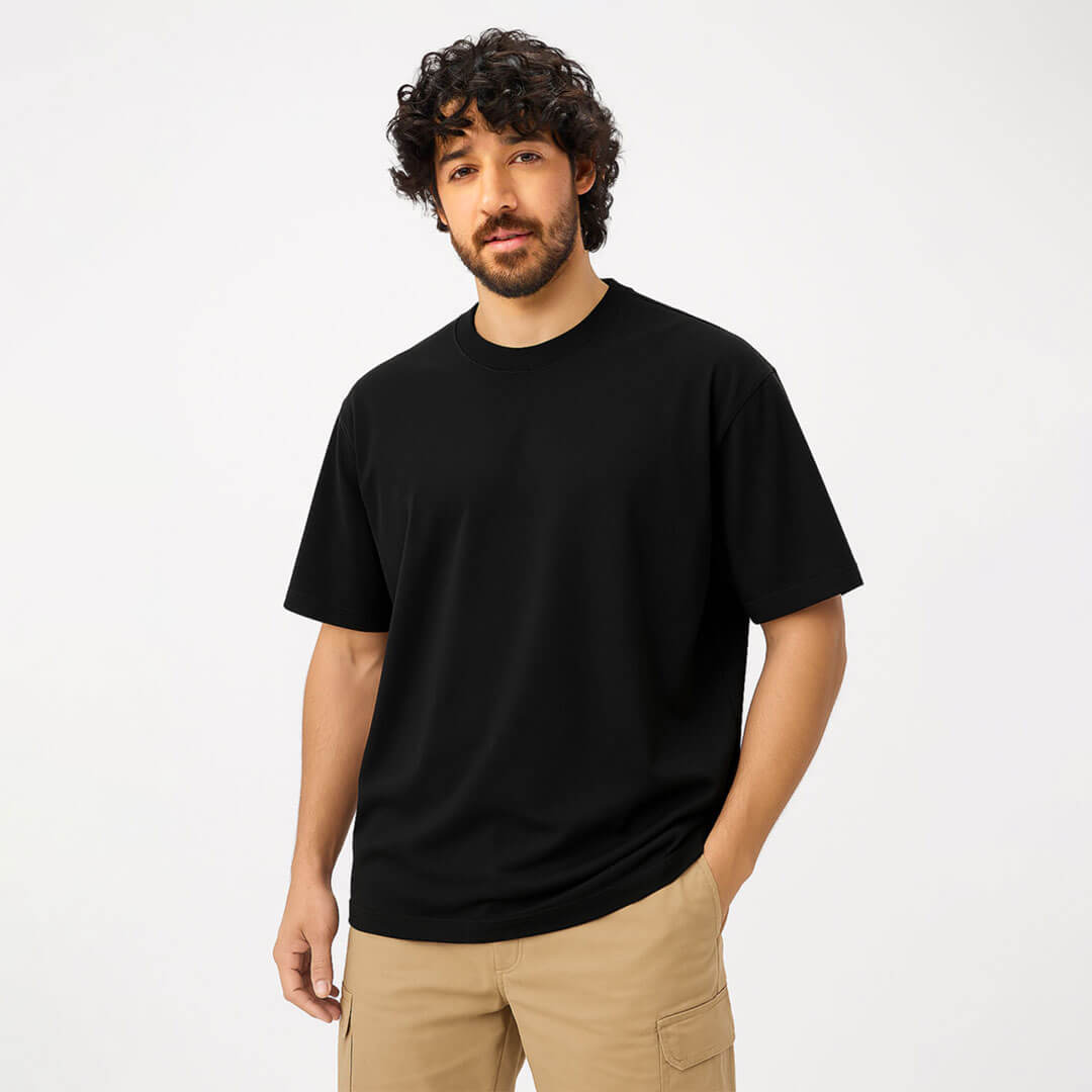 Relaxed Fit T-shirt in Raven