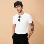 Classic Ease Solid T-shirt in Ivory
