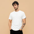 Classic Ease Solid T-shirt in Ivory